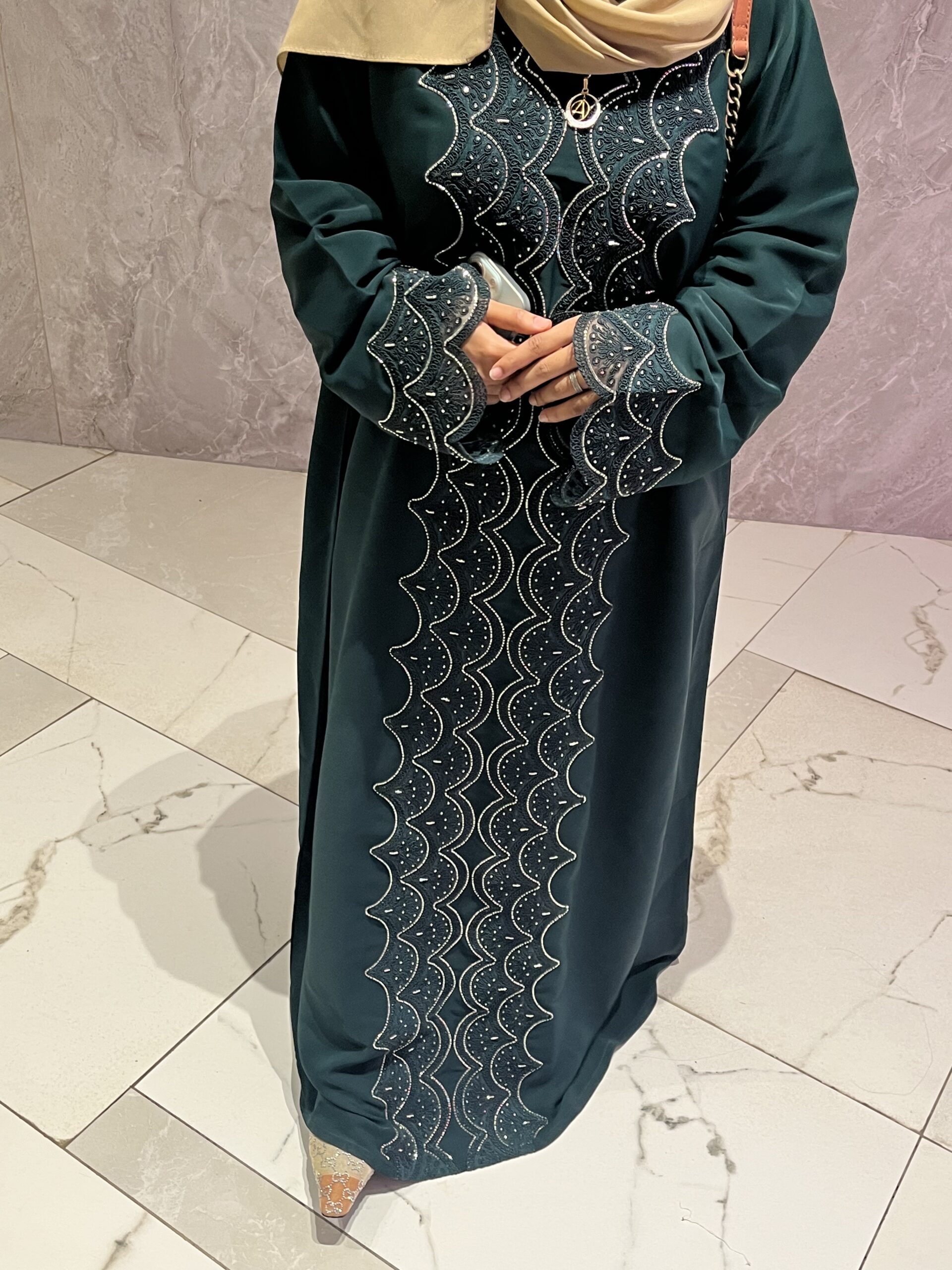 Premium DXB Handwork Abaya - Image 2